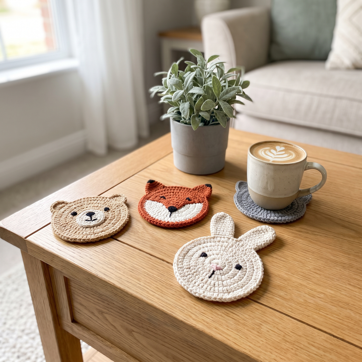 Animal Coaster Set hero